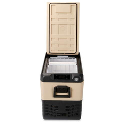 Frigider portabil de voiaj auto cu compresor Yolco KX40 Sand 34L