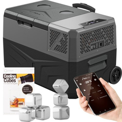 Lada frigorifica auto profesionala USB bluetooth 5.0 Yolco BCX30 CARBON 28L 12V 24V 100-230V + gratuit