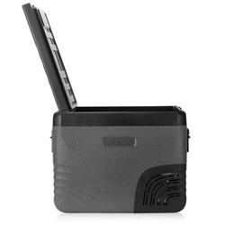 Frigider portabil de voiaj auto cu compresor Yolco KX40 Carbon 34L + căști wireless impermeabile