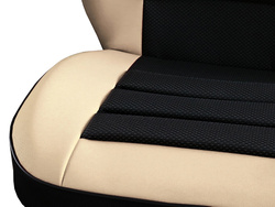 Saltea presată pentru scaunul din față al mașinii Pok-Ter Leather Ergonomic Bej