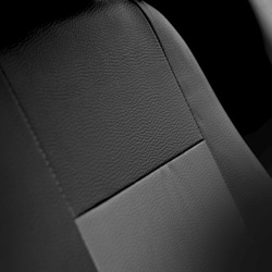 Huse pentru scaune auto Auto-Dekor Comfort Piele Ecologica Gri