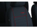 Huse pentru scaune auto Pok-Ter Trend Line din material culoare rosu