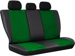 Huse pentru scaune auto Pok-Ter Alkantara piele Verde