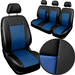 Huse pentru scaune auto BUS Auto-Dekor Comfort 2+1 Albastru