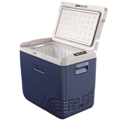 Frigider portabil de voiaj auto cu compresor Yolco NX50 Blue 47L 12V 24V 240V