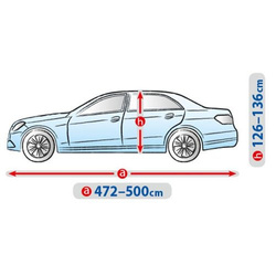 Prelata auto Kegel-Błażusiak Basic Garage Sedan XL