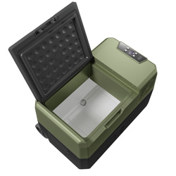 Lada frigorifica auto profesionala USB bluetooth 5.0 Yolco BCX30 GREEN 28L 12V 24V 100-230V
