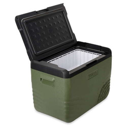 Frigider portabil de voiaj auto cu compresor Yolco NX40 Green 37L 12V 24V 240V