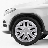 Capace roată auto NRM THE BEST 16'' argintii, 4 buc.