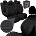Huse pentru scaune auto Auto-Dekor Modern MC1 Piele Ecologica Negru