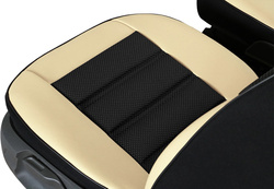 Saltea presată pentru scaunul din față al mașinii Pok-Ter Leather Ergonomic Bej