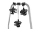 Aguri Cruiser Ultimate 4 Platforma de bagaje pentru 4 biciclete 13pini Argintiu