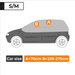 Capac de acoperiș și geam auto AZILO Pro Igloo - dimensiune S-M hatchback + geantă