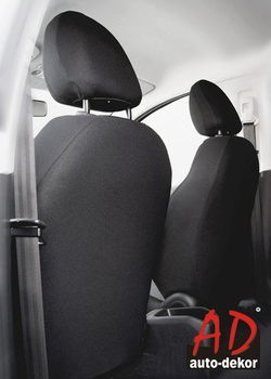 Huse pentru scaunele din fata 1+1 Auto-Dekor Prestige Alkantara Bej