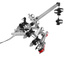 Aguri Cruiser Ultimate 3 Platforma de bagaje pentru 3 biciclete 13pini Argintiu