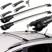 Bare portbagaj din aluminiu Aguri Prestige II S12 Argintiu