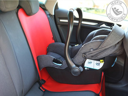 Husa de protectie profesional executata sub scaunul auto JUNIOR 