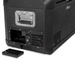 Frigider portabil de voiaj auto cu compresor Yolco GCX37 Black 37L 12V 24V + Baterie modulară Yolco