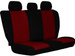 Set huse auto Pok-Ter Classic Plus 10 piese, Rosu