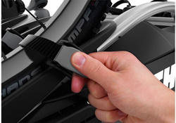 Suport de biciclete, Thule Velocompact 926, Pentru 3 biciclete, Negru