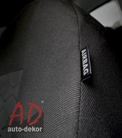 Huse pentru scaune auto Auto-Dekor Modern MG2 Piele Ecologica Gri