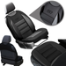 Saltea lombară husă pentru scaun auto Pok-Ter GT Ergonomic negru