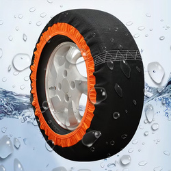 Lanturi de zapada textile AZILO Snow Sock XXL, Bionic Fiber, omologate, montaj rapid, cu geanta