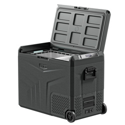 Lada frigorifica auto profesionala cu compresor Yolco TCX60 CARBON 63L + baterie modulara + panou solar 200W