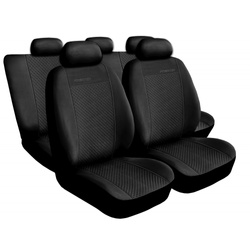 Huse pentru scaune auto Auto-Dekor Prestige Alcantara Negru