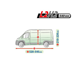 Husa Auto Garaj Mobil - Van 540 L2H2