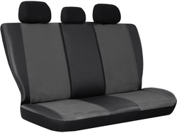 Huse pentru scaune auto Pok-Ter Alkantara piele gri inchis
