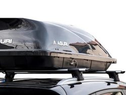 Set bare portbagaj din aluminiu cu cheie 135 cm AGURI RUNNER II AL 1.35 C/D Argintiu