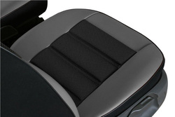 Saltea presată pentru scaunul din față al mașinii Pok-Ter Leather Ergonomic Gri