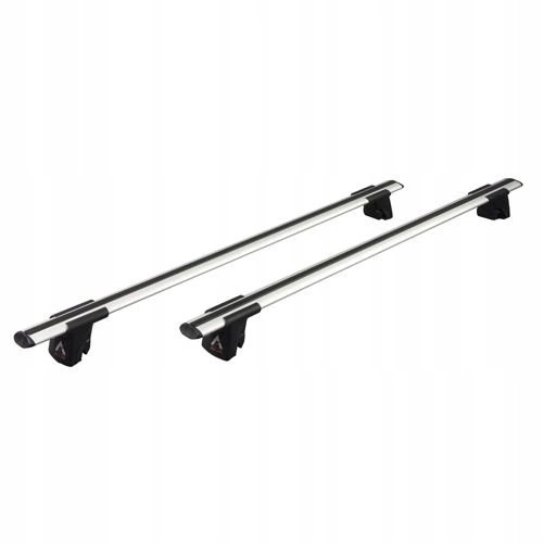 Set bare portbagaj din aluminiu cu cheie 120 cm AGURI RUNNER II AL 1.20 A/B argint