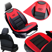 Saltea lombară husă pentru scaun auto Pok-Ter GT Ergonomic rosu