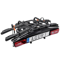 Aguri Active Bike 2 E-BIKE Black suport biciclete pe carlig pentru 2 biciclete electrice