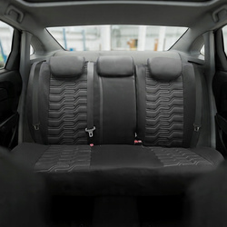 Huse auto Berlin din piele, ergonomice, set complet