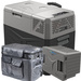 Frigider portabil de voiaj auto cu compresor Yolco BCX40 GREY 39L + baterie modulara + scut termic