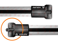 Bare portbagaj din aluminiu Aguri Prestige II S15 Argintiu