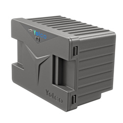 Lada frigorifica auto profesionala cu compresor Yolco BCX30 GREY 28L + baterie modulara + scut termic