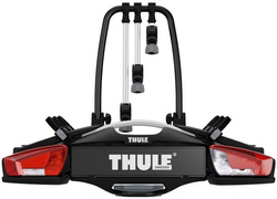 Suport de biciclete, Thule Velocompact 926, Pentru 3 biciclete, Negru