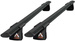 Set bare portbagaj din aluminiu cu cheie 120 cm AGURI RUNNER II AL 1.20 C/D Negru