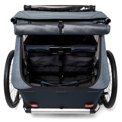 Remorca de bicicleta Profex Komfort pentru transportul a 2 copii