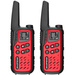 Subcanale walkie-talkie Baofeng BF-25E PMR roșii