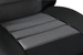 2x Husa matlasata pe scaunul din fata VIP ERGONOMIC MODELUL 2, culoare negru