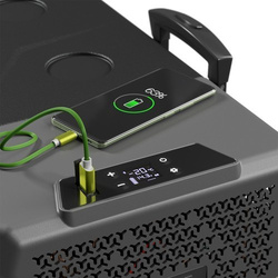 Lada frigorifica auto profesionala USB bluetooth 5.0 Yolco BCX40 CARBON 39L 12V 24V 100-230V + baterie modulară + cuburi de gheață gratuite