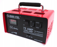 Redresor de atelier Mar-Pol 6V / 12V cu functie de pornire 75A