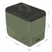 Frigider portabil de voiaj auto cu compresor Yolco NX50 Green 47L 12V 24V 240V