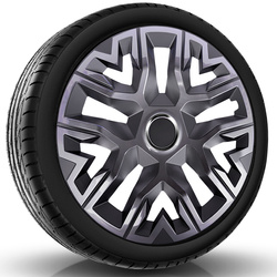 Capace roți auto vopsite NRM PERFECTO GRAPHITE 14 4 buc.