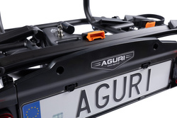 Aguri Active Bike PRO 3+1 Black suport biciclete pe carlig pentru transportul a 4 biciclete